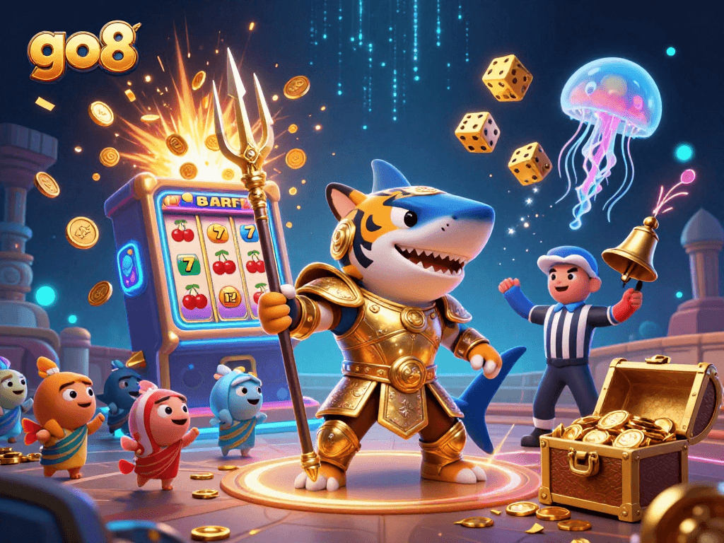 Experience exciting gaming at go8 with a dynamic underwater casino scene and rich jackpots.