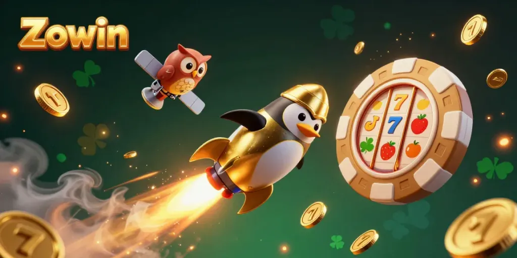 Experience exhilarating gameplay at Zowin while winning golden coins in stunning graphics.