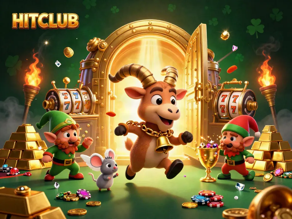 Experience the thrill of HITCLUB at a vibrant holiday-horror casino with exciting slot games.