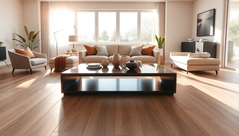 Discover the beauty of best lvp flooring in a stylish, modern living room setting.