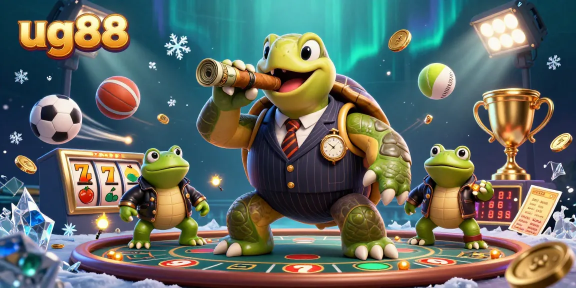 Experience gaming excitement at ug88 with vibrant casino characters and dynamic visuals.