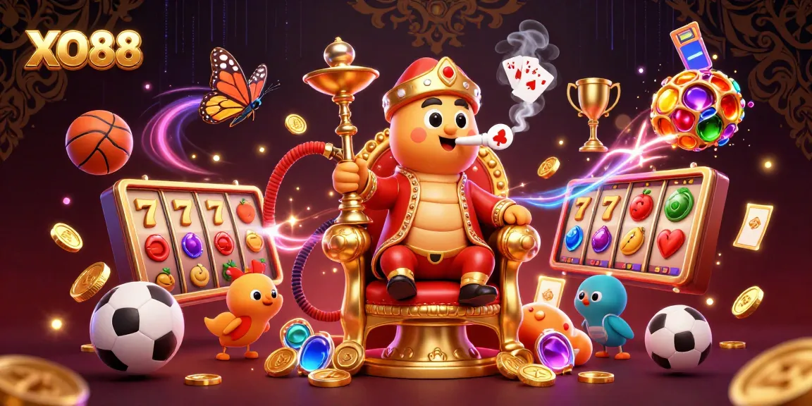 Experience thrilling gameplay at XO88 with engaging slot games and dynamic sports betting elements.