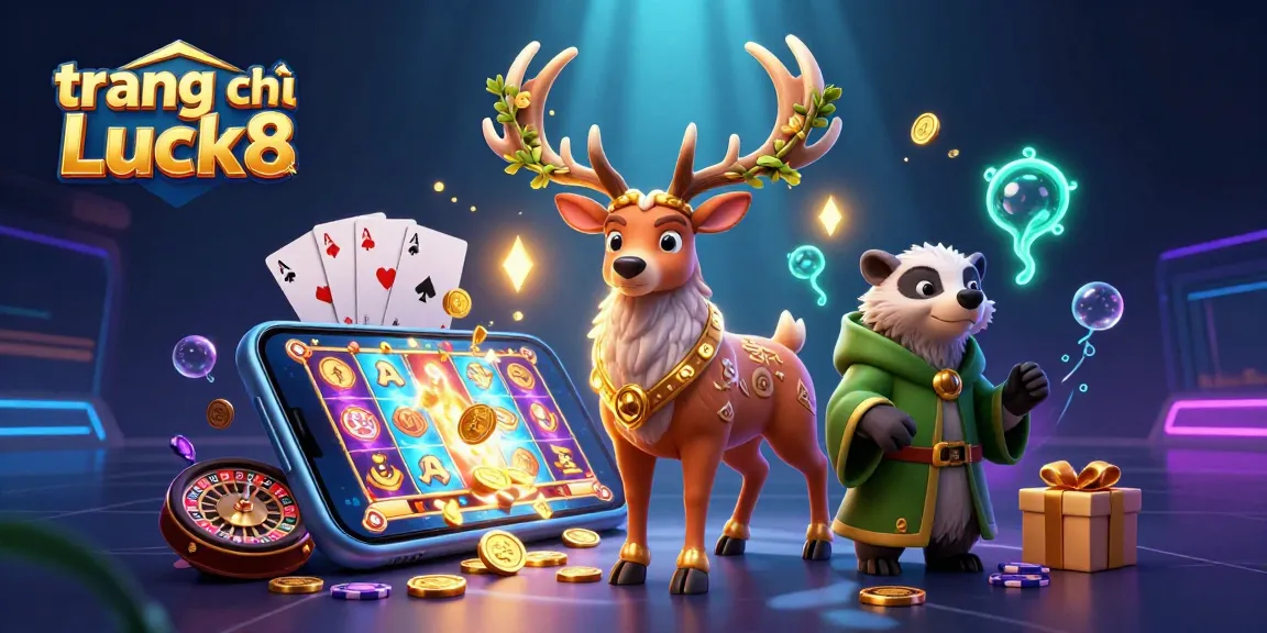 Engage with exciting gaming on trang chủ Luck8 with vibrant characters and dynamic gaming elements.